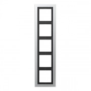 Рамка 5-ая Jung LS-design Алюминий