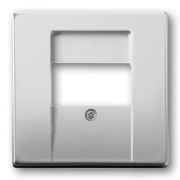 Накладка USB,HDMI акустической розетки ABB Pure Сталь (1766-866)