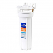 Фильтр магистральный 10"SL ГЕЙЗЕР 1П - 1/2" (ВР/ВР, непрозрачная колба)