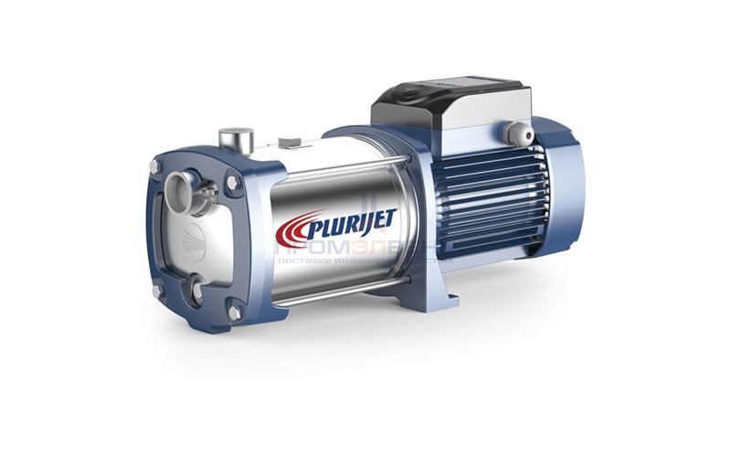 Насос самовсасывающий Pedrollo PLURIJET 6/90-N - 1,5 кВт (3x230/400 В, PN10, Qmax 80л/мин, Hmax 93м)