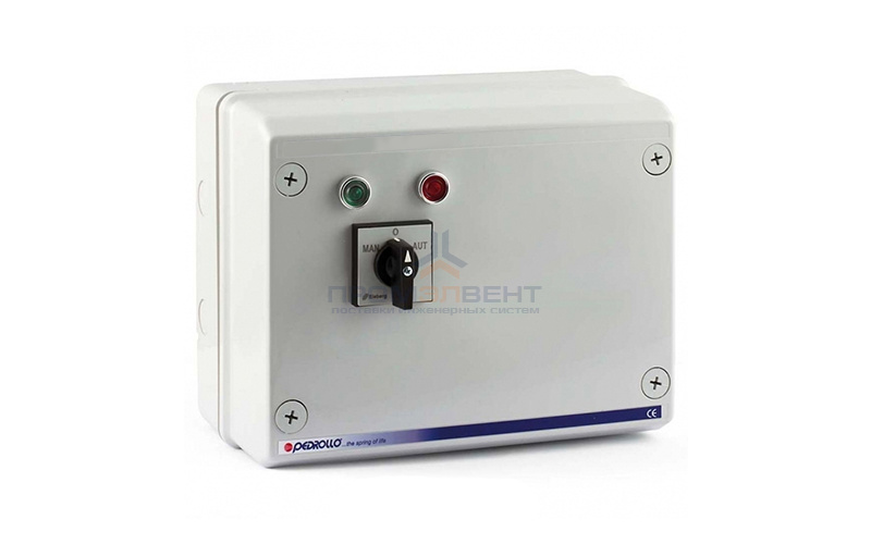 Пульт управления Pedrollo QST 550 - 4,0 кВт (трехфазный, 11,5 А)