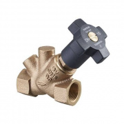 Клапан балансировочный Oventrop Aquastrom F - 1"1/4 (ВР/ВР, PN16, Tmax 120°C, без дренажных отводов)