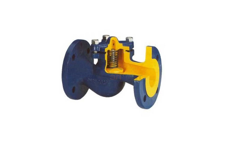 Клапан обратный BROEN V287 - Ду15 (Фланец/Фланец,  PN16, Tmax 300°C, чугун)