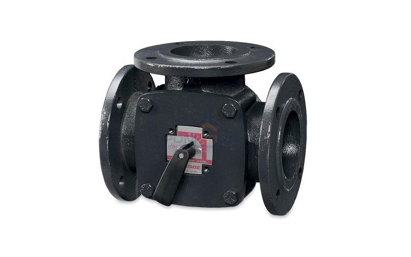 Клапан термостатический смесительный ESBE 3F - Ду100 (фланцевое соединение, PN6, 110°C, KVS 225)