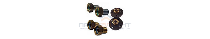 Комплект присоединительных фитингов Danfoss с фланцем Ду15 мм