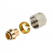 Соединение резьбозажимное STOUT - 16x2.2 x 1/2" (для труб из сшитого полиэтилена)