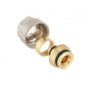 Соединение резьбозажимное VALTEC VT.4420.NVE - 20x2.0 x 3/4"EK (для металлопластиковых труб)