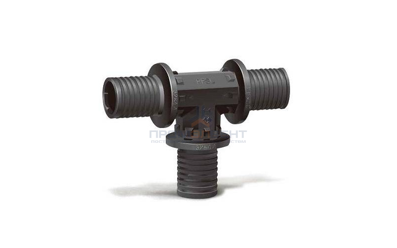 Тройник Varmega Slide-fit - 16 (для труб из сшитого полиэтилена)