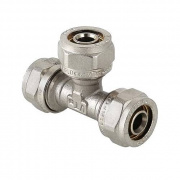 Тройник переходной VALTEC VTm.331 - 20 x 26 x 20 (винтовой, для металлопластиковых труб)