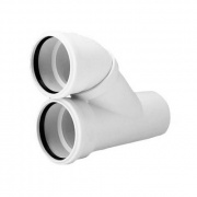 Тройник с параллельным отводом REHAU RAUPIANO PLUS - 90 (для системы внутренней канализации)