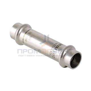 Муфта надвижная VALTEC VTi.904 - 42 (прессовая, для труб из нержавеющей стали)