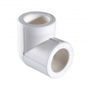 Отвод 90° VALTEC VTp.751 - 32 (для полипропиленовых труб под пайку, цвет белый)