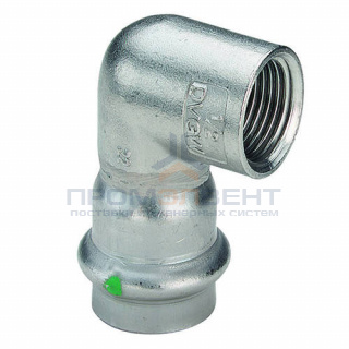 Отвод 90° Viega Sanpress Inox 2314.2 - 18 x 1/2" (нержавеющая сталь)