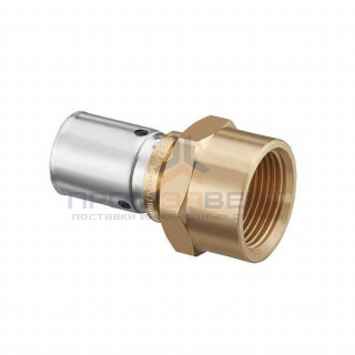 Переход на внутреннюю резьбу Oventrop Cofit P - 50x4.5 x 1"1/2 (прессовой, латунь)