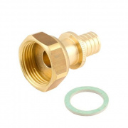 Переход на накидную гайку SANEXT - 25 x 3/4" (для труб из сшитого полиэтилена)