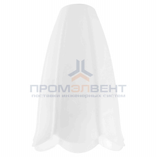 16-29 Плафон белый, пластиковый, под патрон Е27, Ø140х220мм.