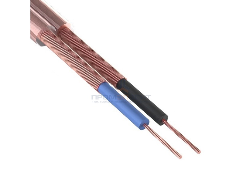 Кабель ШГЭС-2 CU Rexant SILICON плоский прозрачный