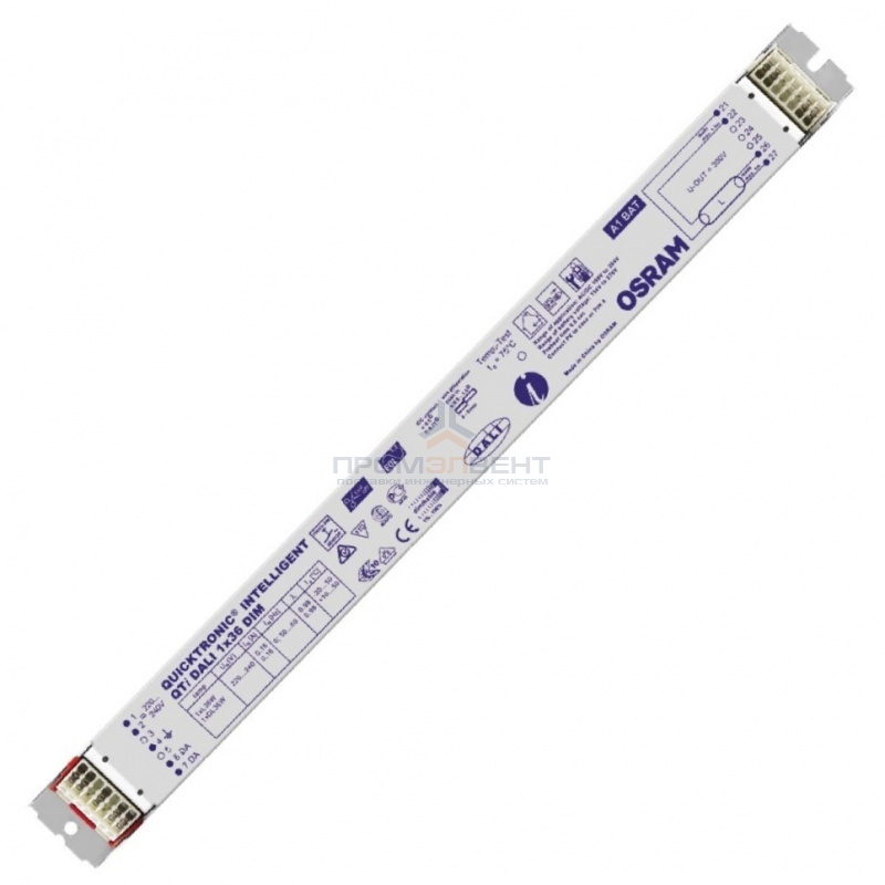 ЭПРА Osram QTi DALI 1x18 DIM диммируемый для люминесцентных ламп T8