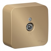 Розетка ТВ Blanca Schneider Electric титан изол.пластина