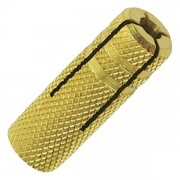 Латунный разрезной анкер М6 забивной DKC