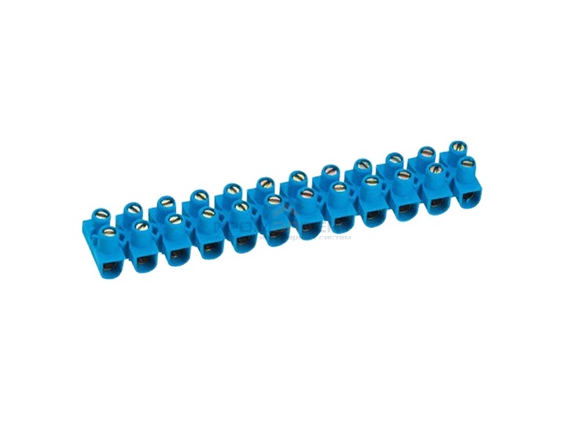 Клеммник Legrand Nybloc 10мм2 голубой