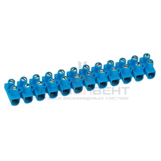 Клеммник Legrand Nybloc 10мм2 голубой