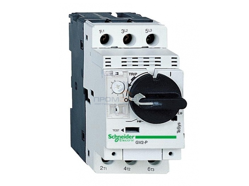 Автомат Schneider Electric TeSys GV2P с комбинированным расцепителем 0,40-0,63А