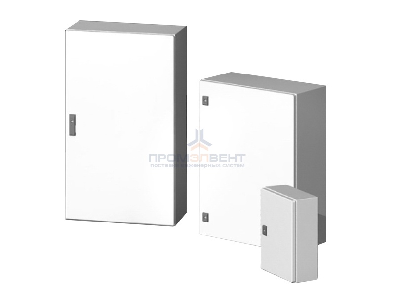 Навесной металлический влагозащищенный шкаф DKC CE IP66 400x400x200мм с монтажной платой