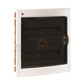 Щиток встраив. с дверцей 36мод., IP41, белый, с клеммн.блоком в компл. 2х87512 и замком