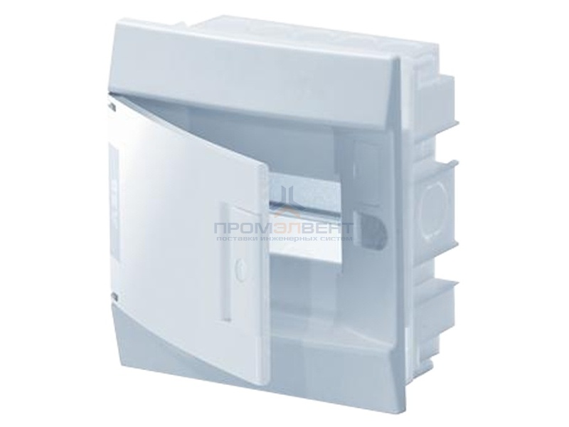 Бокс в нишу ABB Mistral41 4М непрозрачная дверь c клеммным блоком