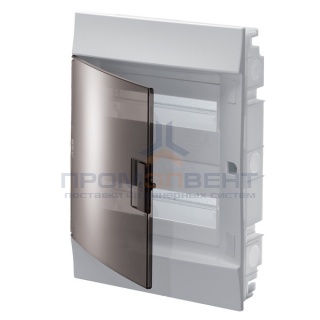 Бокс в нишу ABB Mistral41 24М прозрачная дверь c клеммным блоком