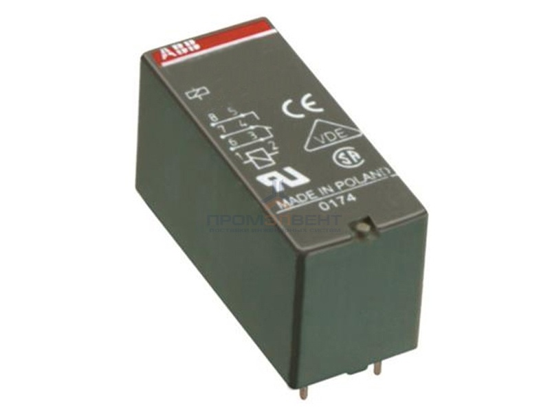 Реле ABB CR-P024AC2 24B AC 2ПК (8А)